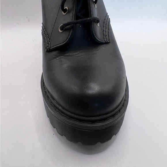 Dr. Doc Martens Kendra Women’s Leather Heeled Boot  Black size 7 - Picture 12 of 15